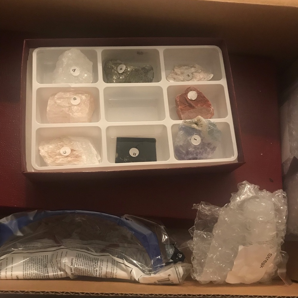 Physical geology rocks and minerals kit 2nd edition